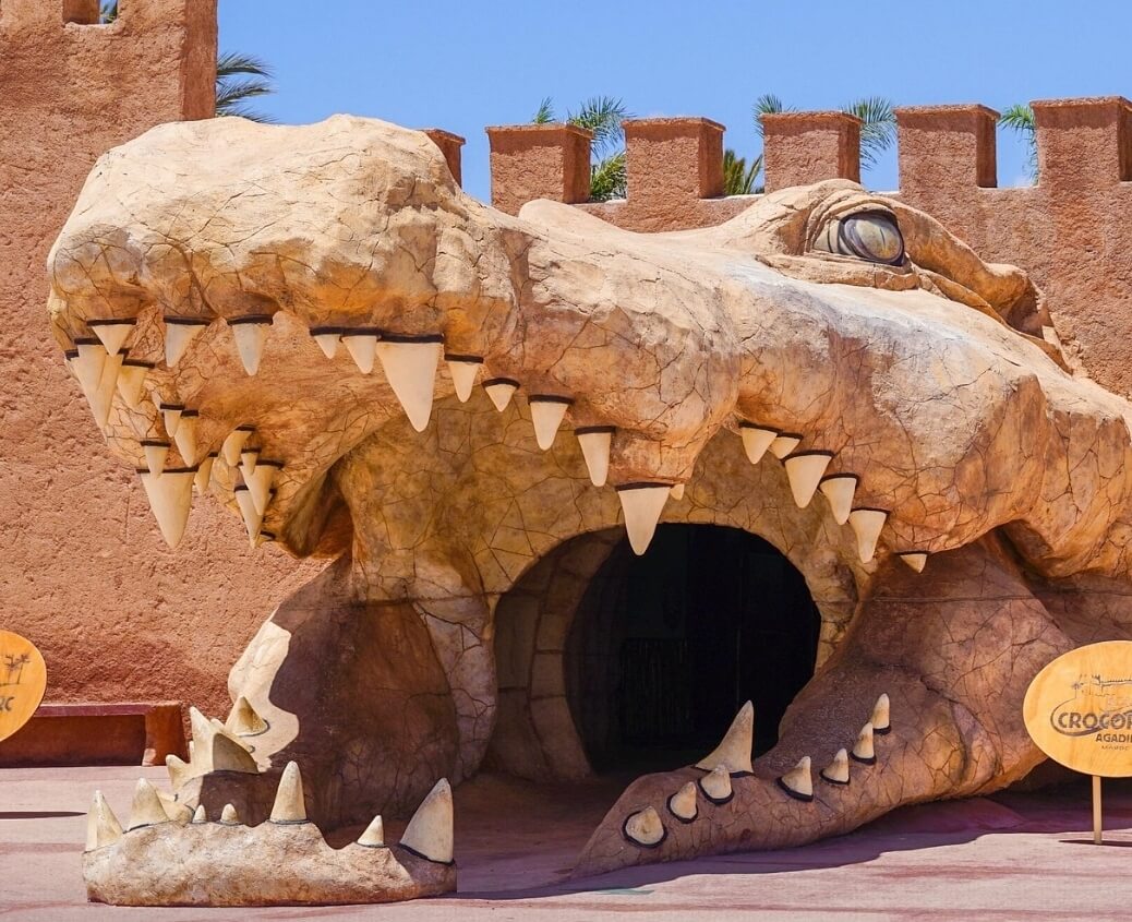 Crocoparc Agadir crocodiles