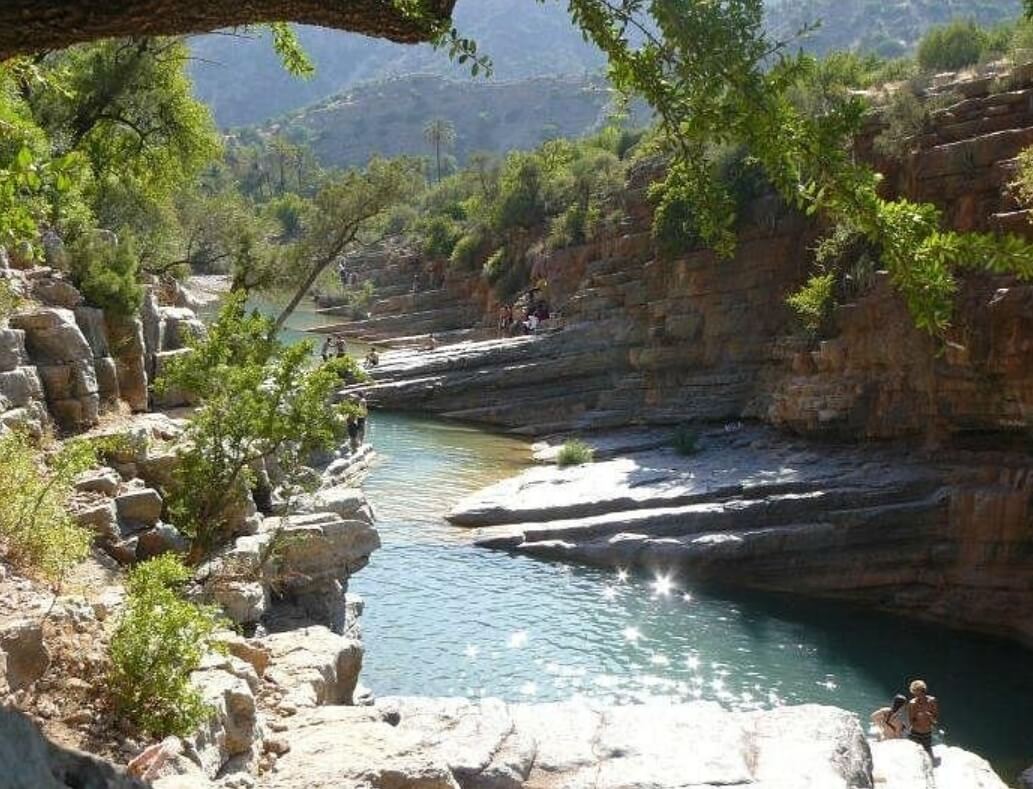 Rivière et canyon Paradise Valley