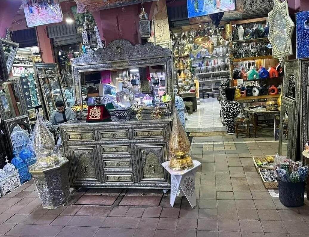 Entrée principale du Souk El Had Agadir