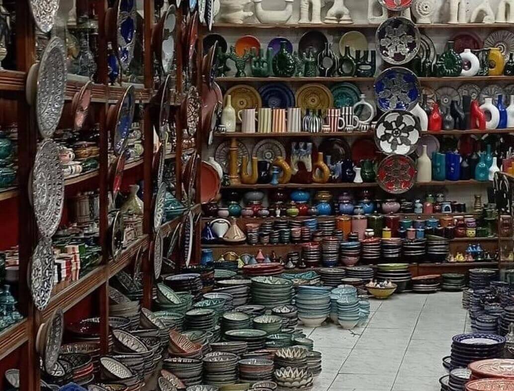 Marchands du Souk El Had Agadir