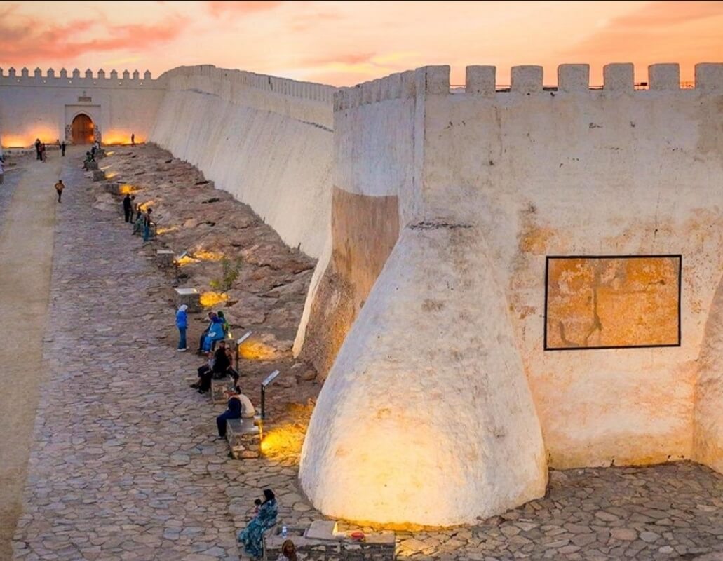 Vue mer et ville depuis le télésiège