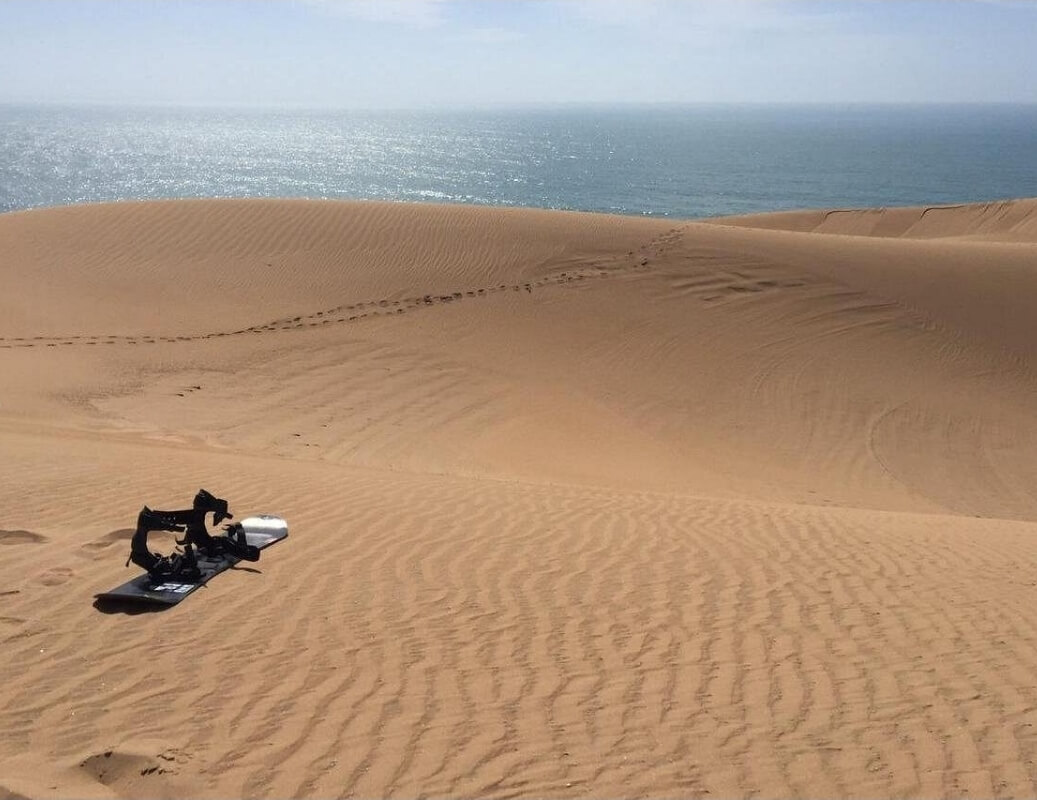 Falaises et plage de Timlaline