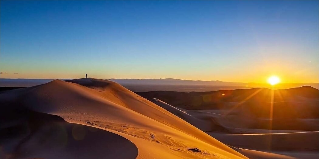 Sandboard face à l’océan Atlantique