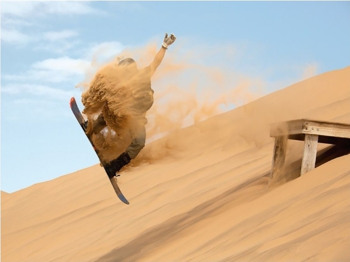 Aventure sandboarding Timlaline